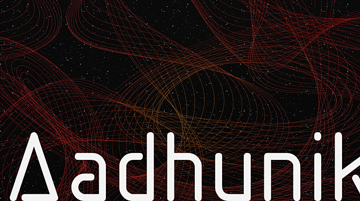 Aadhunik Font Family