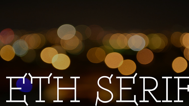 ETH Serif Font Family