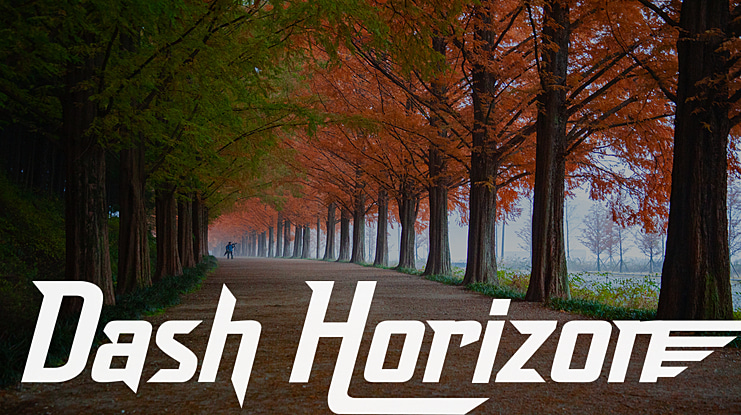 Dash Horizon Font