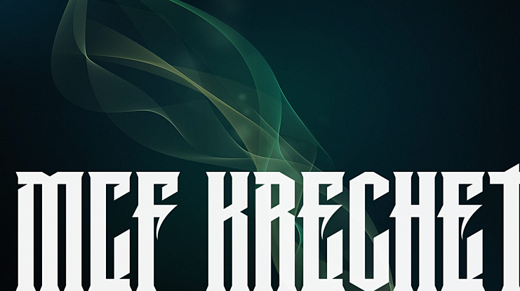 MCF krechet Font