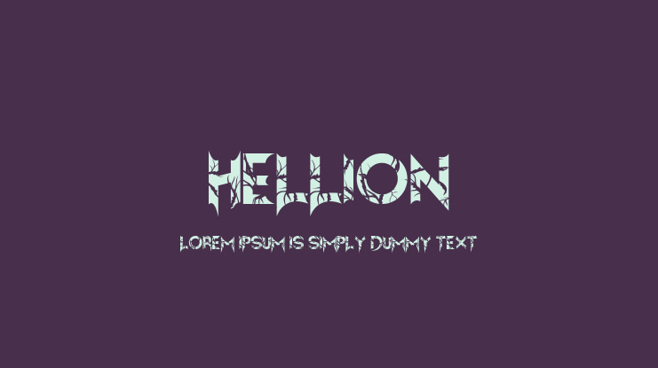 Hellion Font