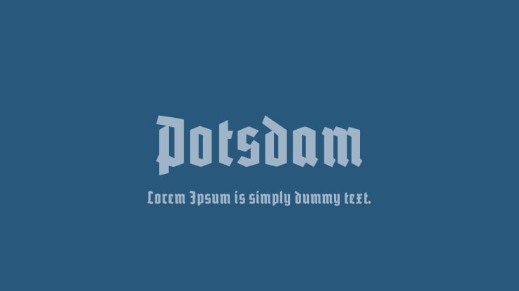 Potsdam Font