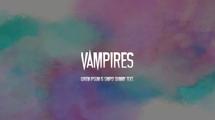 Vampires Font