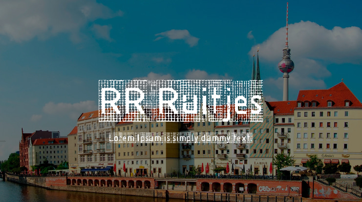RR Ruitjes Font