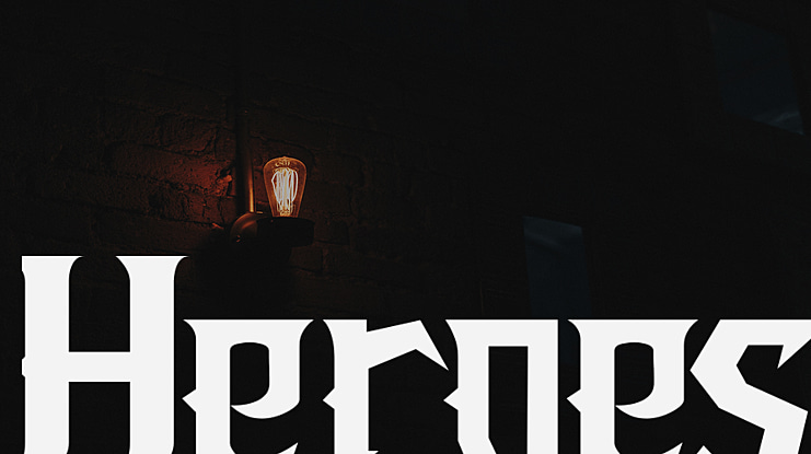 Heroes Font