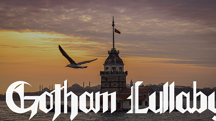 Gotham Lullaby Font