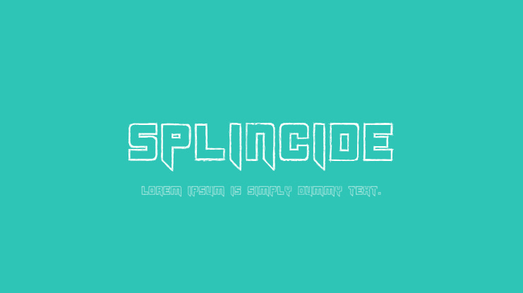 Splincide Font