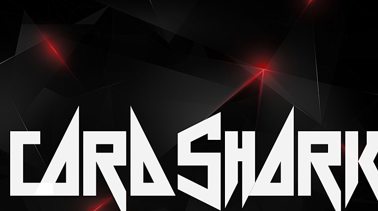 Card Shark Font