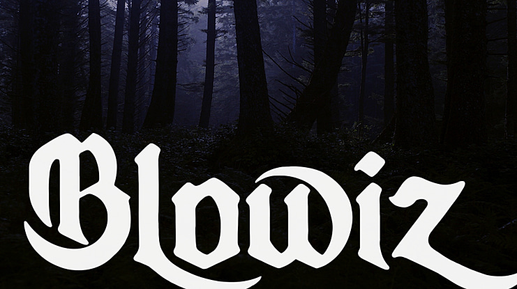 Blowiz Font