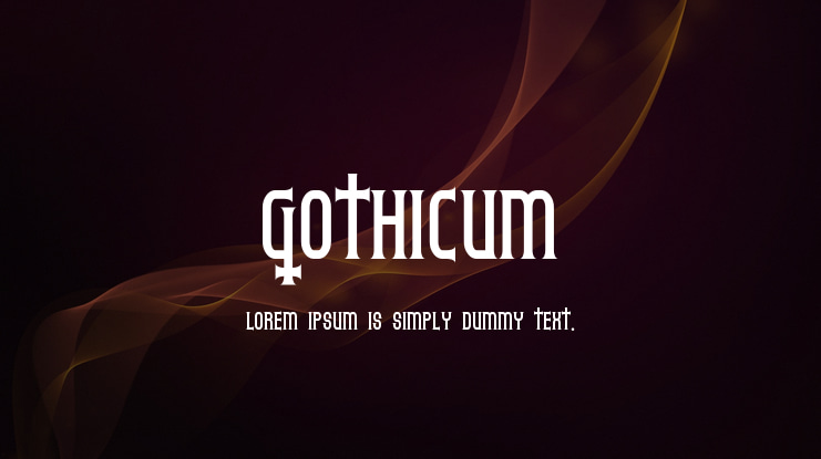 Gothicum Font