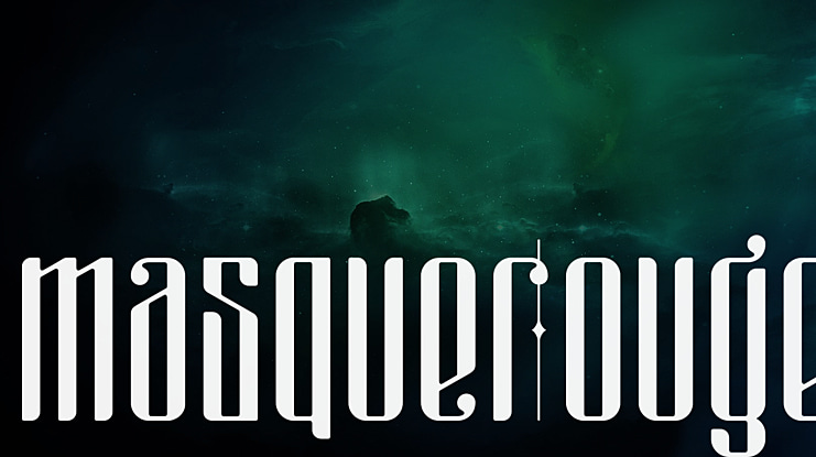 masquerouge Font Family