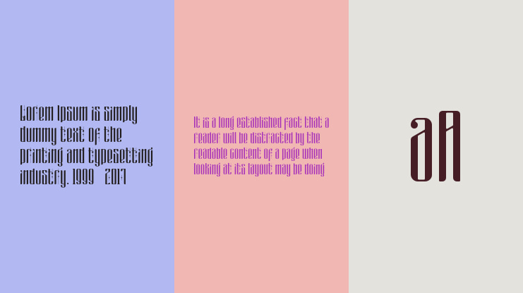 masquerouge Font Family