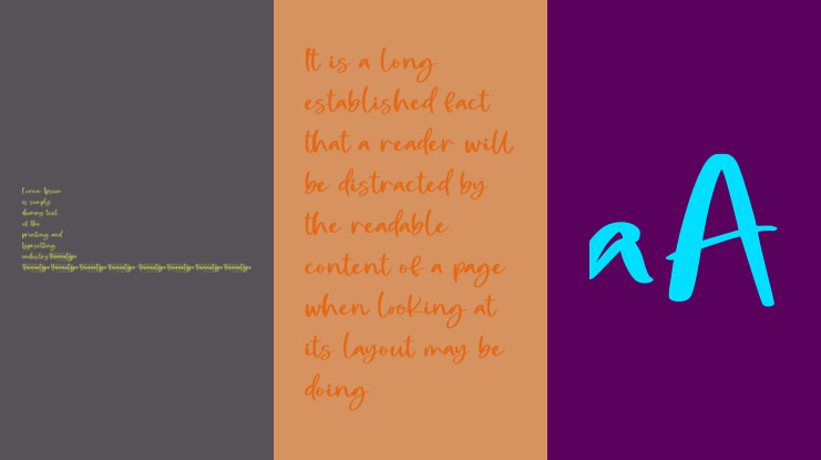 Night Candle Personal Use Font