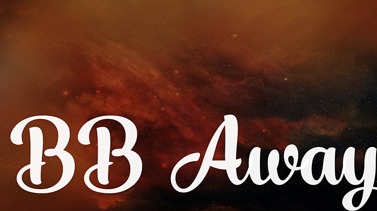 BB Away Font