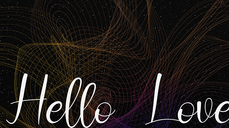 Hello Love Font