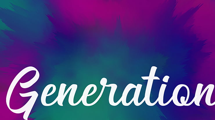 Generation Font