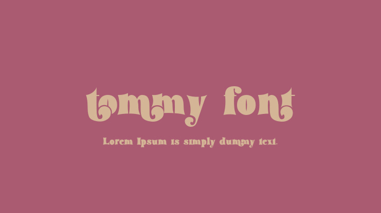 tommy font