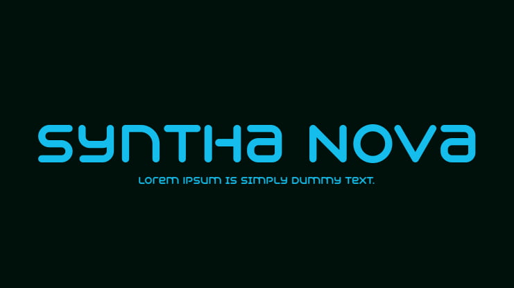 Syntha Nova Font Family