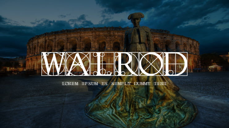 Walrod Font