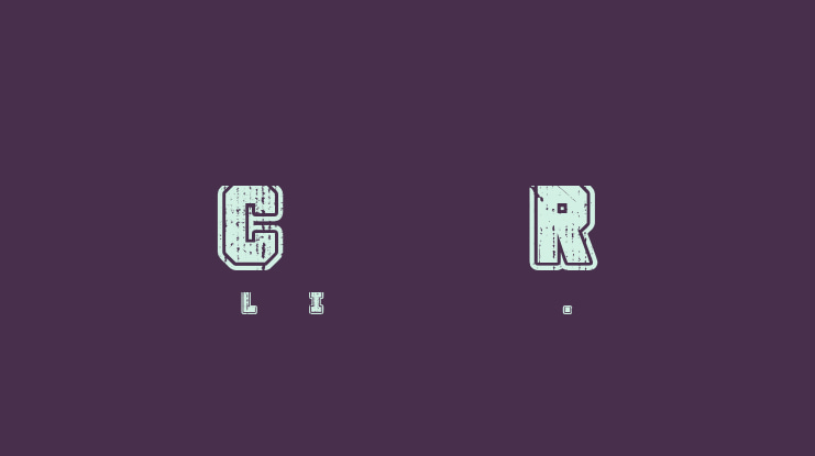 Campus Riot Font