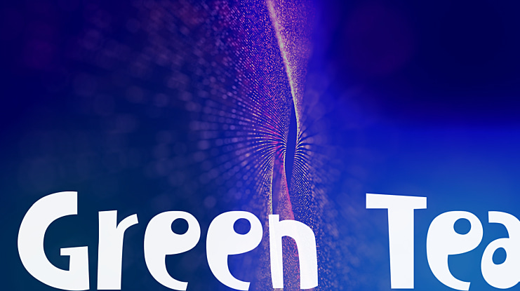 Green Tea Font