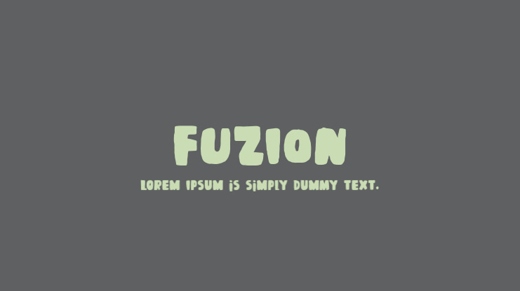 FUZION Font