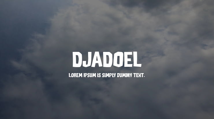 DJADOEL Font