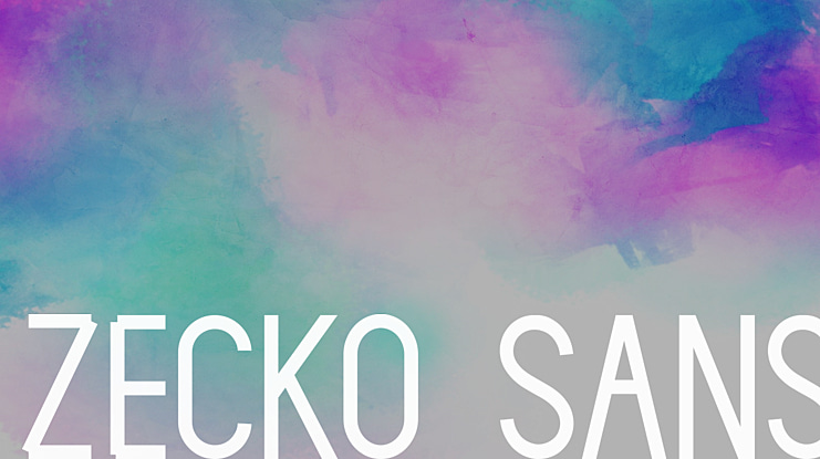 Zecko Sans Font