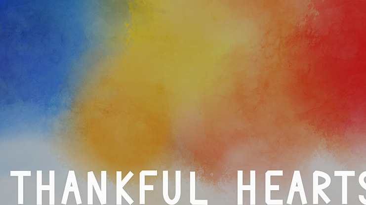 Thankful Hearts Font
