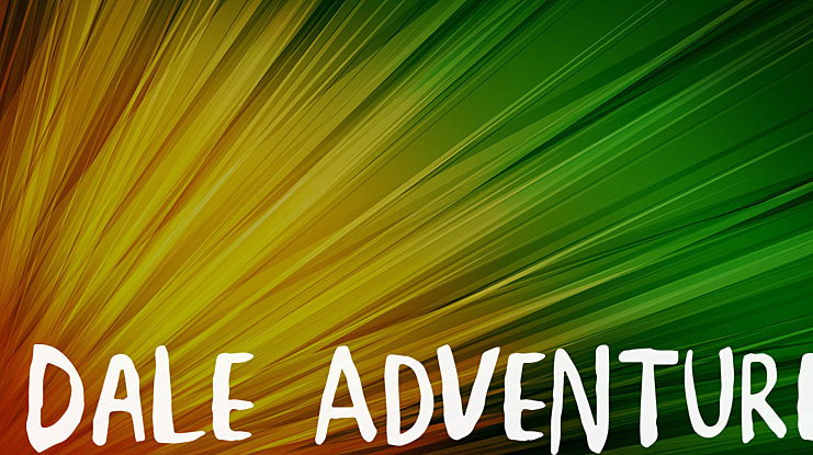 Dale Adventure Font