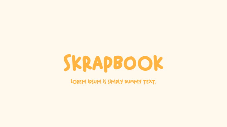 Skrapbook Font