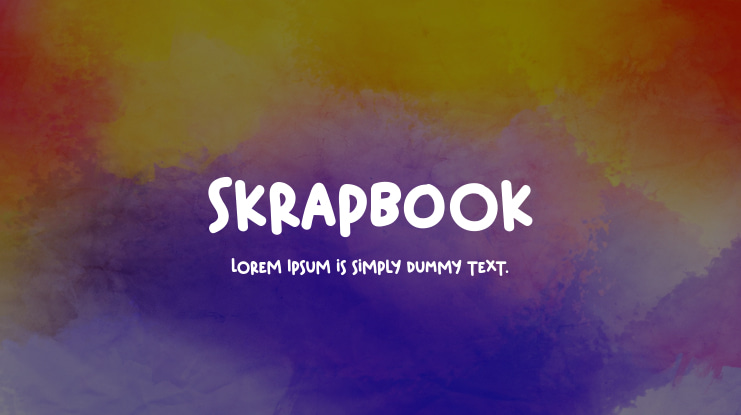 Skrapbook Font