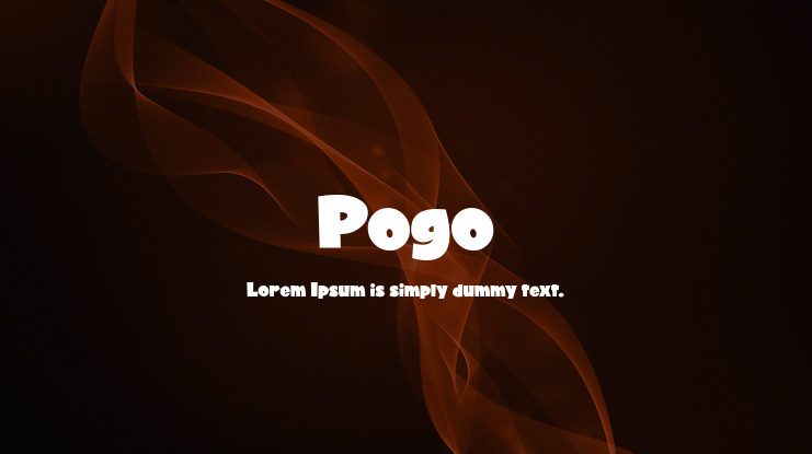 Pogo Font