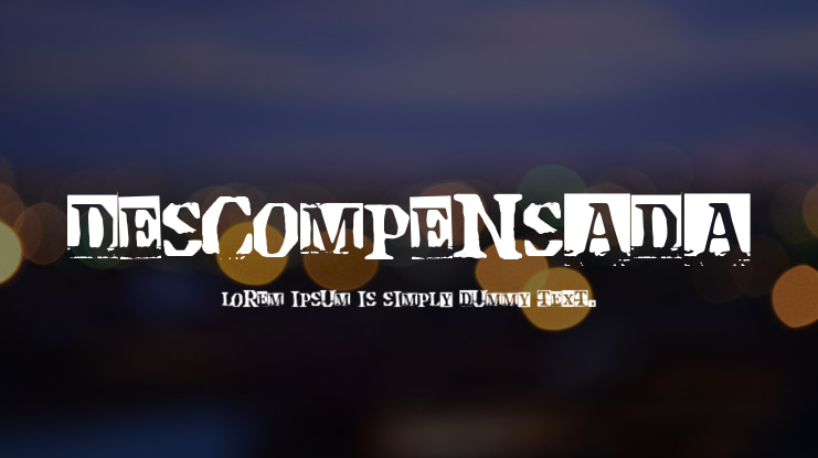 Descompensada Font