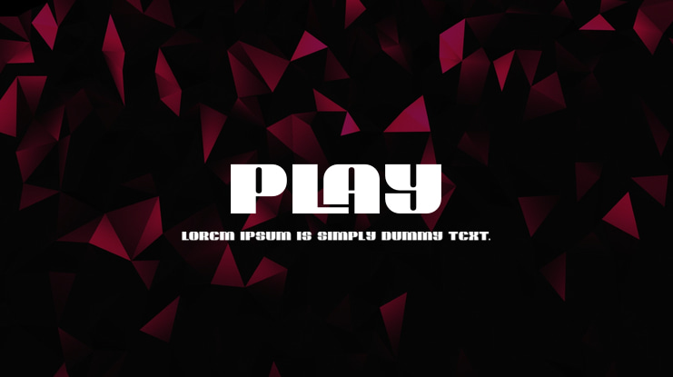 Play Font
