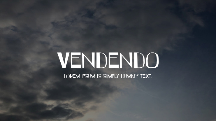 Vendendo Font
