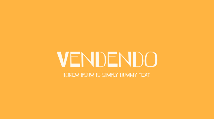 Vendendo Font
