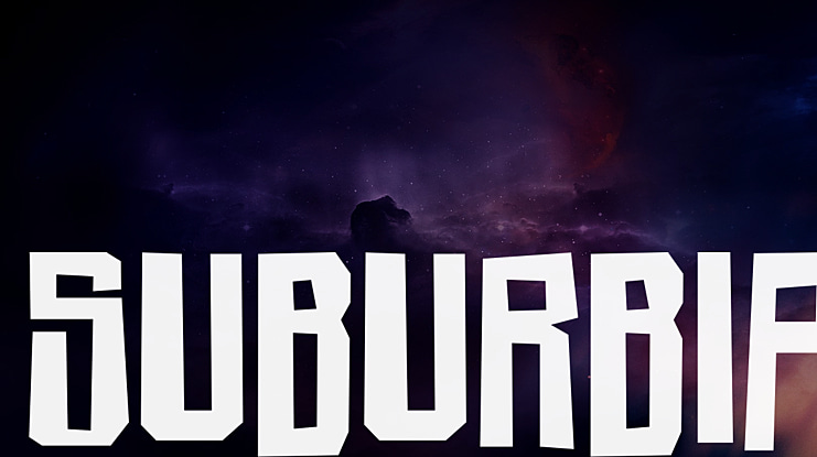 SUBURBIA Font