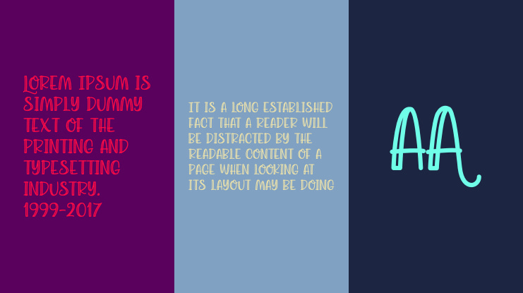 AgathaCaroline1 Font Family