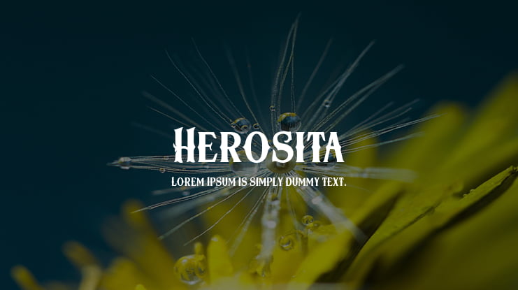 Herosita Font