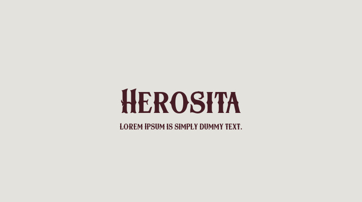 Herosita Font