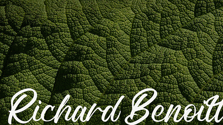 Richard Benoitt Font