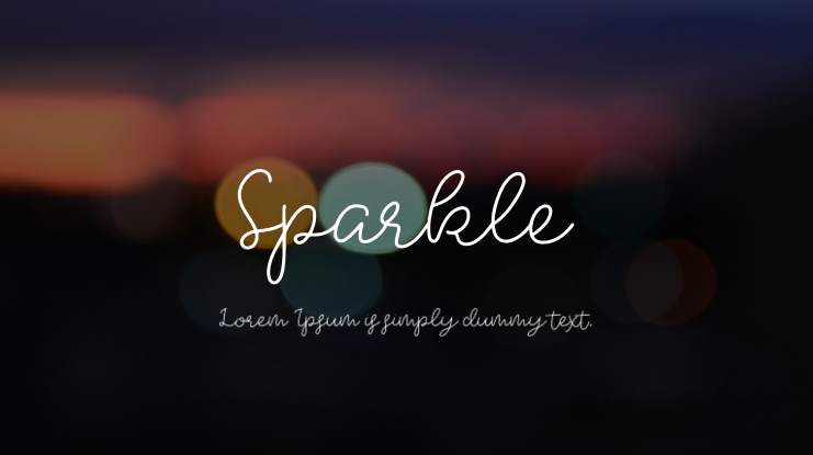 Sparkle Font