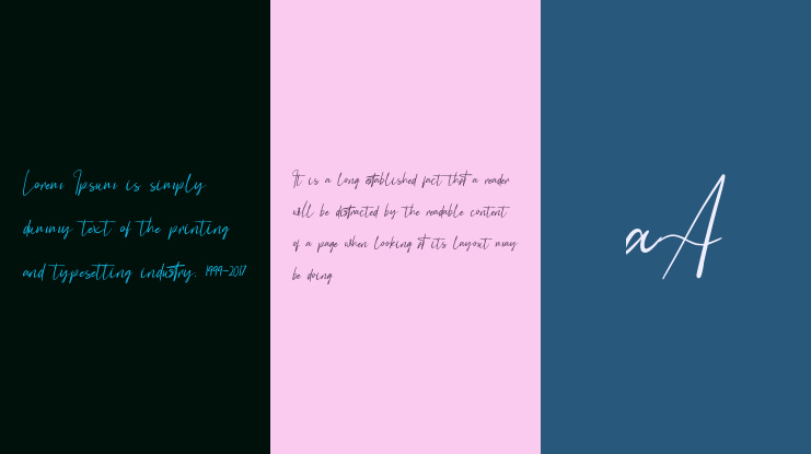 Astagina Signature Font