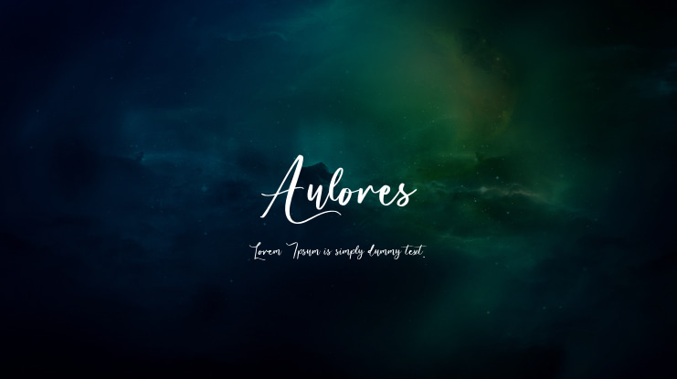 Aulores Font