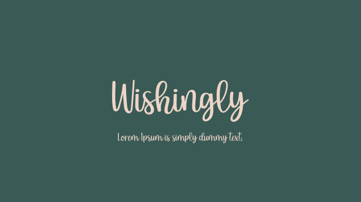 Wishingly Font