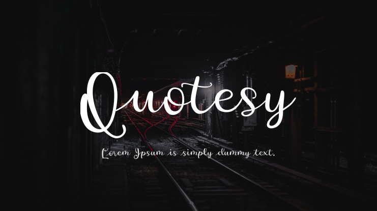 Quotesy Font