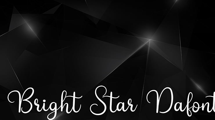 Bright Star Dafont Font