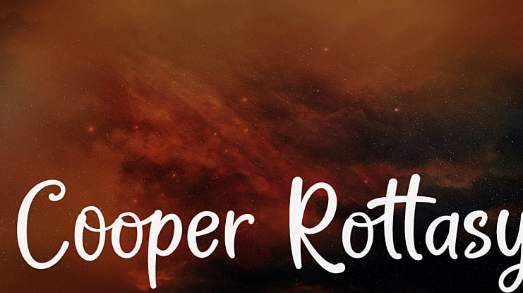 Cooper Rottasy Font