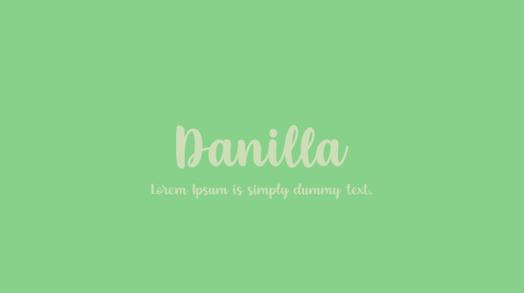 Danilla Font